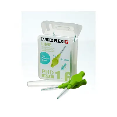 Tandex Flexi mezizubní kartáčky kónické 1,6mm (zelené), 6ks