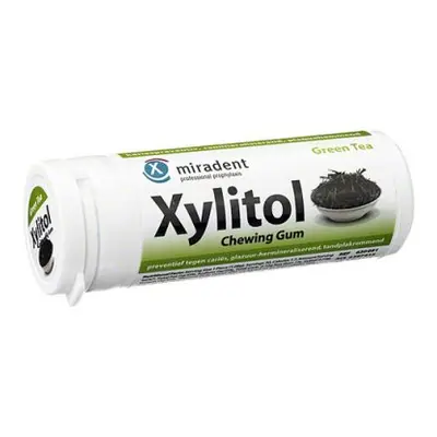 Miradent Xylitol žvýkačky zelený čaj, 30ks