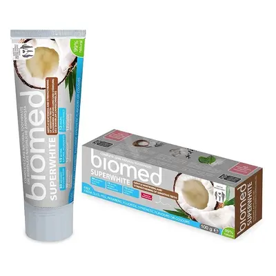 Biomed SUPERWHITE přírodní zubní pasta, 100g