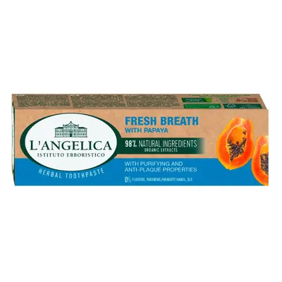 L'ANGELICA Fresh Breath zubní pasta s papayu, 75ml