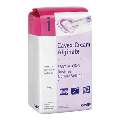 Cavex Cream alginátová otiskovací hmota (normal set), 500g