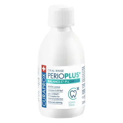 Curaprox Perio Plus+ Balance ústní voda (0,05% CHX), 200ml