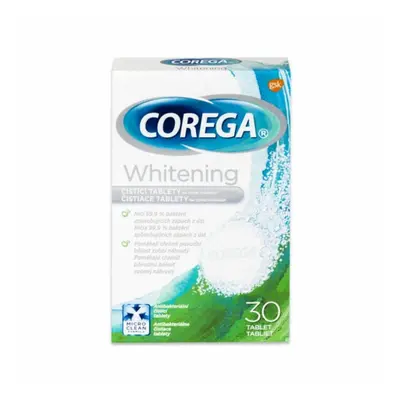 Corega Whitening čistící tablety, 30ks