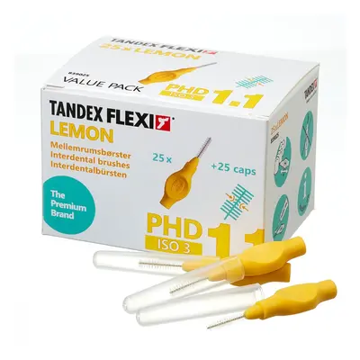 Tandex Flexi mezizubní kartáček 1,1 mm ISO 3 (žlutý), 25ks