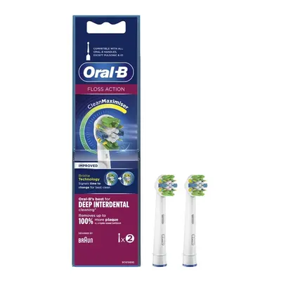 Oral-B FlossAction CleanMaximiser EB 25RB-2 náhradní kartáčky, 2ks