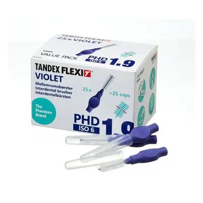 Tandex Flexi mezizubní kartáček 1,9 mm ISO 6 (fialový), 25ks