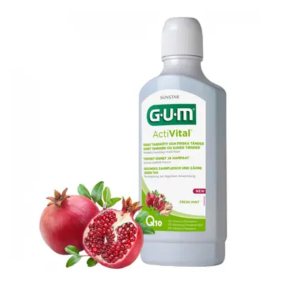 GUM ActiVital ústní voda, 500ml