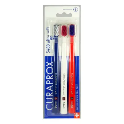 Curaprox Ultra Soft 5460 zubní kartáček 3v1, 3ks