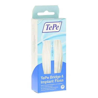 TePe Bridge & Implant Floss zubní nit, 30ks