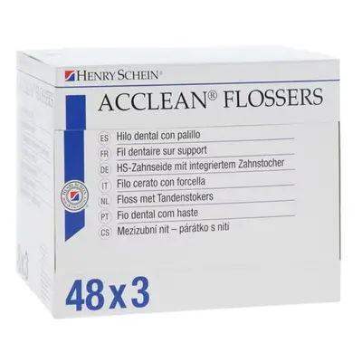 Acclean dentální mečík s nití (neutral), 3x48ks