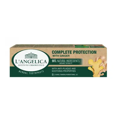 L'ANGELICA Complete Protection zubní pasta se zázvorem, 75ml