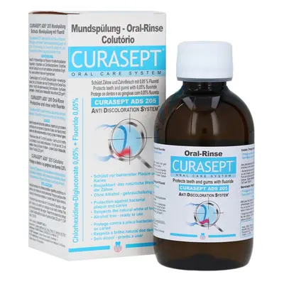 Curasept ADS 205 ústní voda (0,05% CHX), 200ml