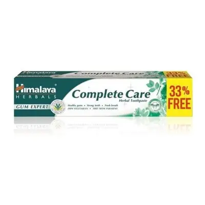 Himalaya Complete Care zubní pasta s fluoridy, 75ml + 33%