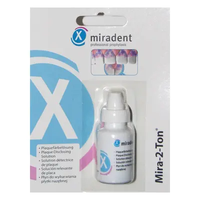 Miradent Mira-2-ton roztok pro indikaci plaku 10 ml