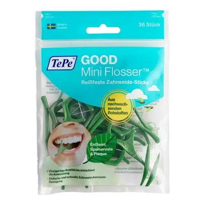 TEPE Mini Flosser GOOD mečíky s nití, 36 ks