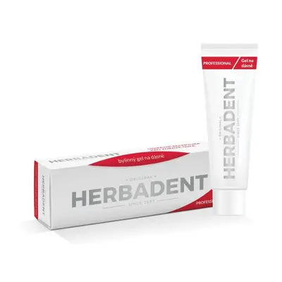 Herbadent PROFESSIONAL bylinný gel na dásně s CHX (0,15 %), 25 g