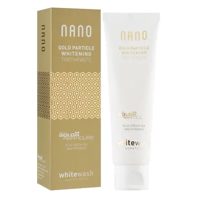 Whitewash Nano Gold bělící pasta s částečky zlata, 75ml