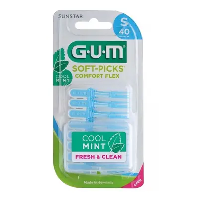 GUM Soft-Picks Comfort FLEX MINT (S), 40 ks