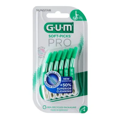 GUM Soft Picks PRO mezizubní kartáčky (L), 60ks