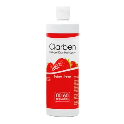 Clarben fluoridační gel (jahoda), 500ml