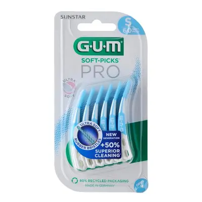 GUM Soft Picks PRO mezizubní kartáčky (S), 60ks