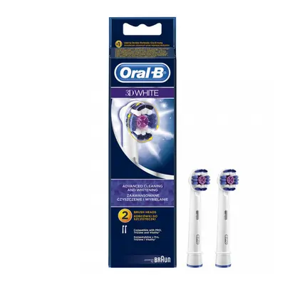 Oral-B 3D White EB 18-2 náhradní kartáčky, 2ks