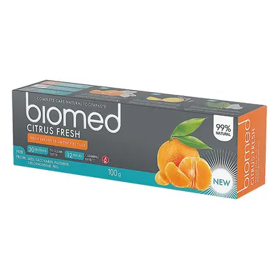 Biomed CITRUS FRESH citrusy pro dlouhotrvající svěží dech, 100g