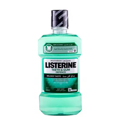 Listerine Teeth & Gum Defence ústní voda, 500 ml