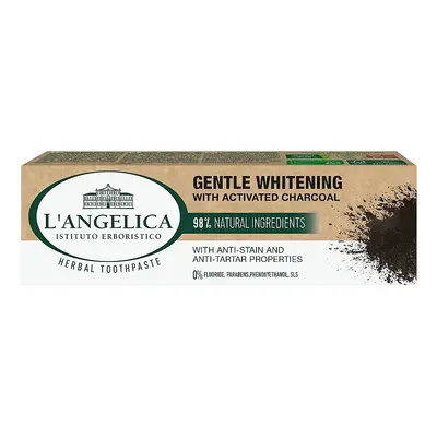 L'ANGELICA Gentle Whitening s aktivní černým uhlím, 75ml