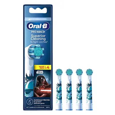 Oral-B Kids PRO EB10S-4 Superior Cleaning náhradní hlavice StarWars, 4ks