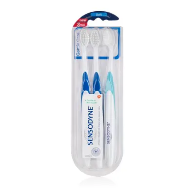 Sensodyne Gentle Care zubní kartáčky (soft), 3v1