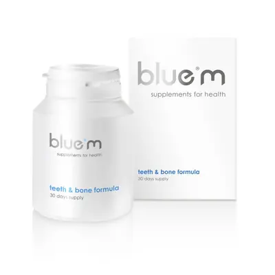 Bluem® teeth & bone formula kapsle na posílení zubů a kosti, 90ks