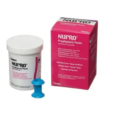 Dentsply NUPRO® polish JEMNÁ pasta bez fluoridu (pomeranč), 283g