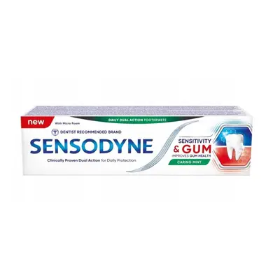 Sensodyne Sensitivity & GUM Caring Mint zubní pasta, 75ml