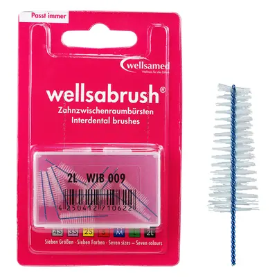 Wellsabrush 2L mezizubní kartáčky 1,3mm, 10ks