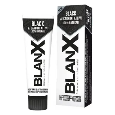 BlanX BLACK bělící zubní pasta s aktivním černým uhlím, 75ml