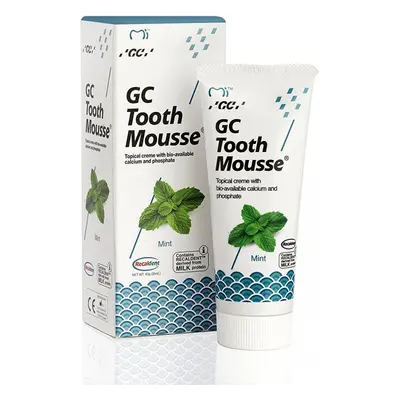 GC Mousse dentální krém s vápníkem Mint, 40g