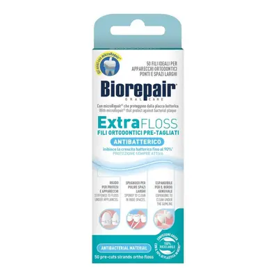 BioRepair Extra Floss antibaktiriální zubní niť , 50ks