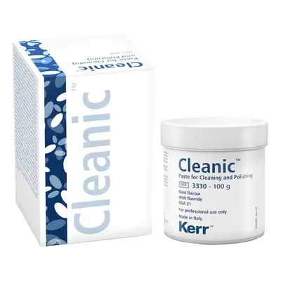 KERR Cleanic pasta s fluoridy v kelímku (máta), 100g