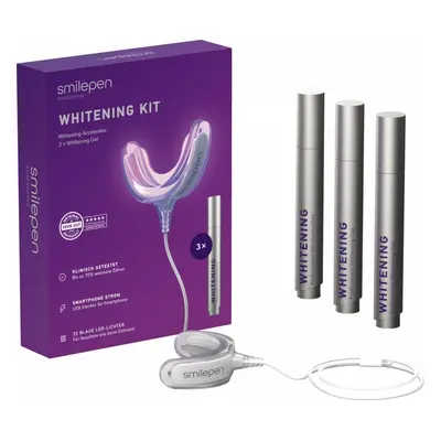 Smilepen Whitening Kit sada pro bělení zubů s LED akcelerátorem (3x5ml)