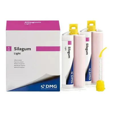 DMG Silagum Light Regular otiskovací A-silikon, 2x50ml