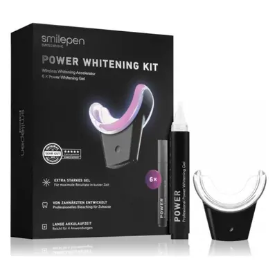 Smilepen Power Whitening Kit sada pro bělení zubů s LED akcelerátorem (6x5ml)