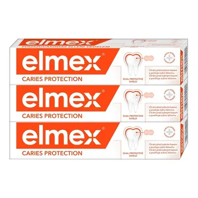 Elmex Caries Protection s aminfluoridem, 3x75ml