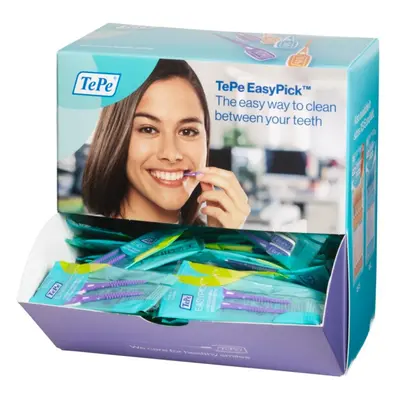 TEPE EasyPick dentální párátka XL (fialová) BOX, 100ks