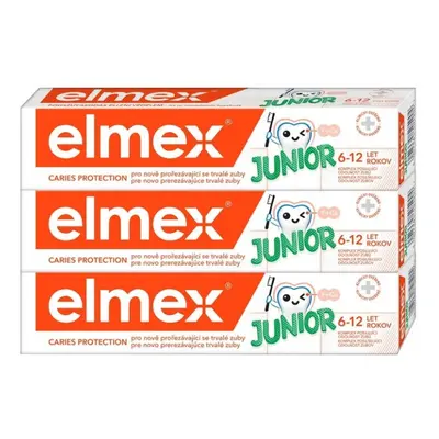 Elmex Junior zubní pasta, 3x75ml