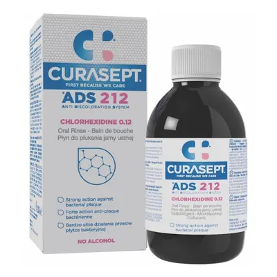 Curasept ADS 212 ústní voda (0,12% CHX), 200ml