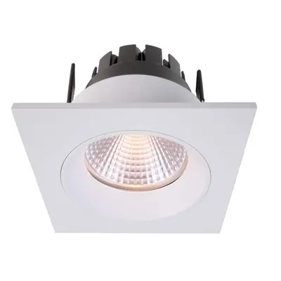 Zápustné svítidlo Orionis hranaté bílé LED 6,50W 2700K 645lm - LIGHT IMPRESSIONS