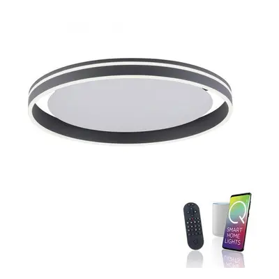 Q-VITO, LED stropní svítidlo, Smart Home, průměr 59cm ZigBee 2700-5000K - PAUL NEUHAUS