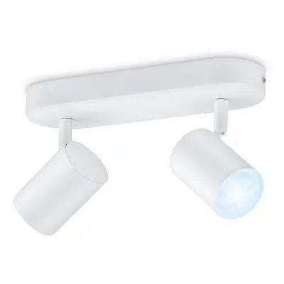 Stropní bodové svítidlo WiZ IMAGEO 8719514551770 LED GU10 2x4,9W 2x345lm 2700-6500K IP20 CRI90 b