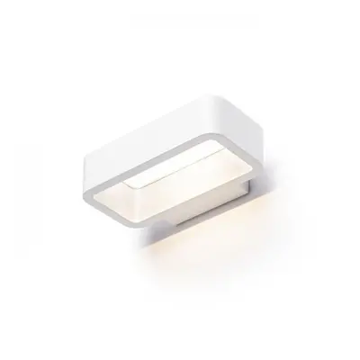 TAPA nástěnná bílá 230V LED 6W IP54 3000K - RED - DESIGN RENDL